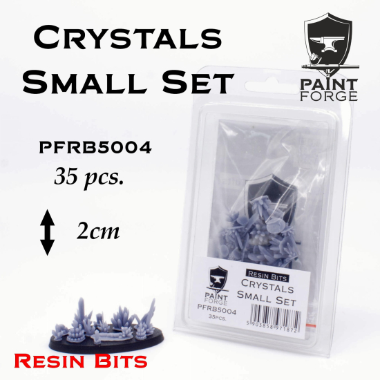 Paint Forge: Crystals Small Set – 35 szt.